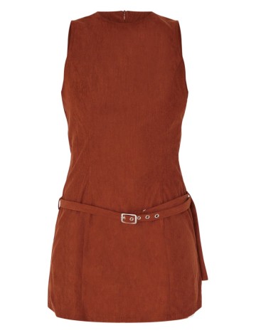 Rochie mini PRETTYLITTLETHING, maro