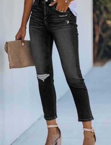 Jeans Shein, negru
