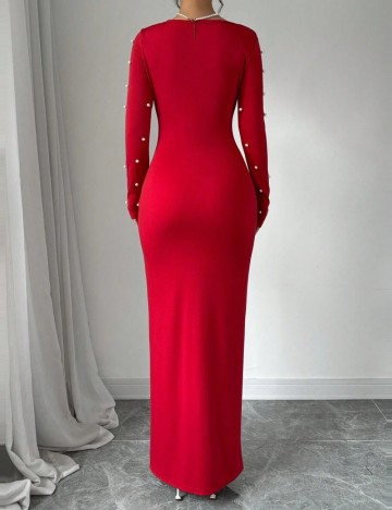Rochie maxi Shein, roșu