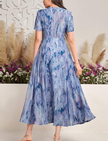 Rochie maxi Shein, mix culori
