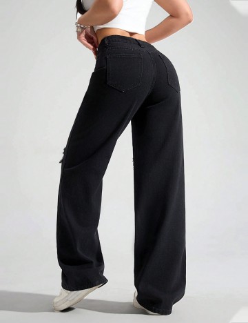 Jeans Shein, negru