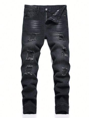 Jeans Shein, negru