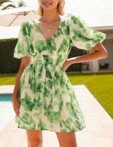 Rochie mini Shein, mix culori