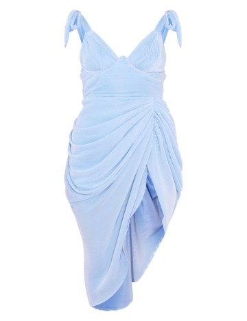 Rochie midi PRETTYLITTLETHING, albastru