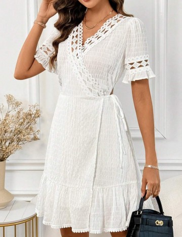 Rochie mini Shein, alb