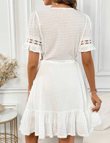 Rochie mini Shein, alb