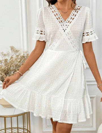 Rochie mini Shein, alb