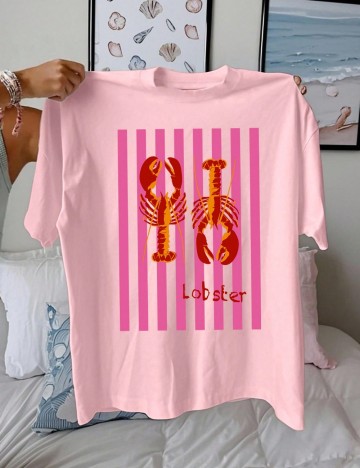Tricou Shein, roz