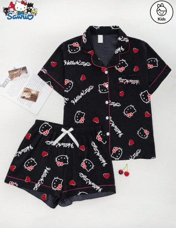 Pijamale Shein, negru