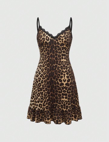 Rochie mini Shein, animal print