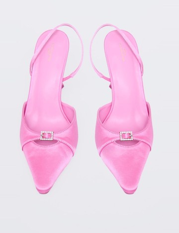 Pantofi cu toc PRETTYLITTLETHING, roz