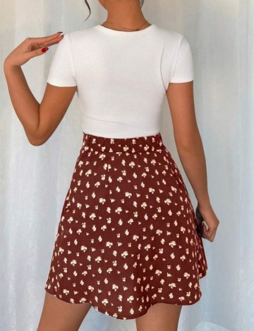 Fustă mini Shein, mix culori