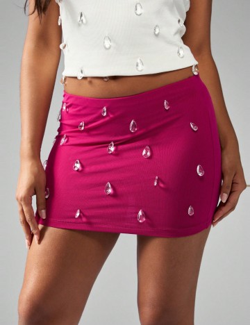 Fustă mini Missguided by Shein, mov