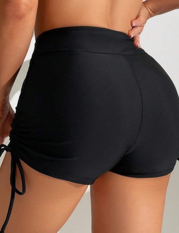 Pantaloni de plajă Shein, negru