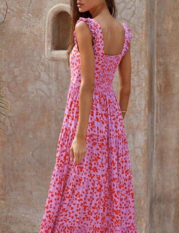 Rochie maxi Shein, roz