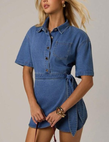 Rochie de blugi Shein, albastru