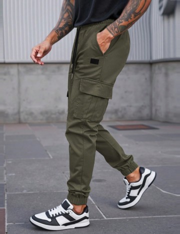 Pantaloni Shein, verde