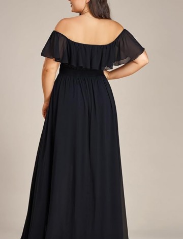 Rochie Shein Curve+, negru