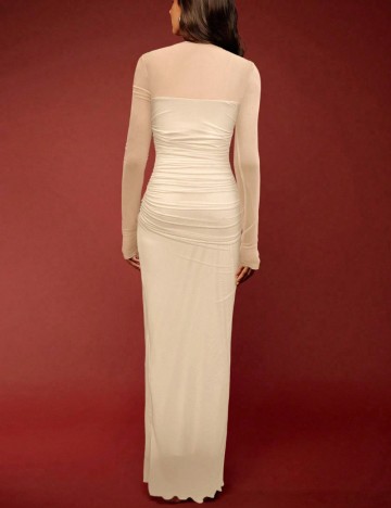 Rochie maxi Shein, bej