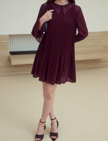Rochie mini MOTF by Shein, vișiniu