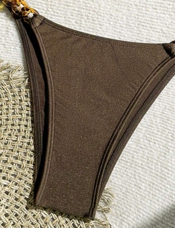 Costum de baie Shein, maro