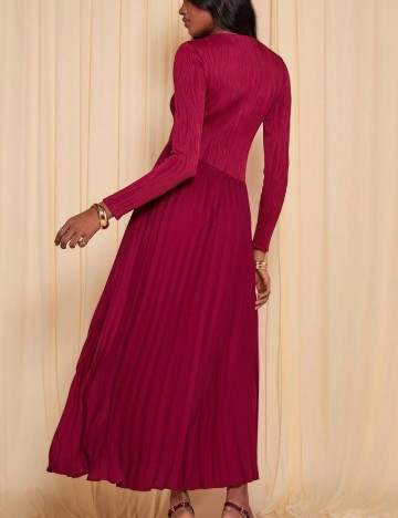 Rochie maxi Shein, vișiniu
