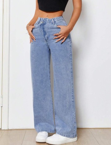 Jeans Shein, albastru