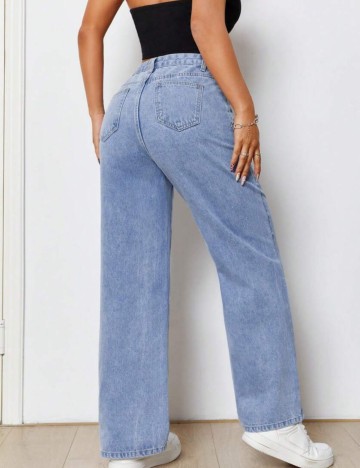 Jeans Shein, albastru