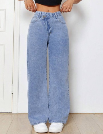 Jeans Shein, albastru
