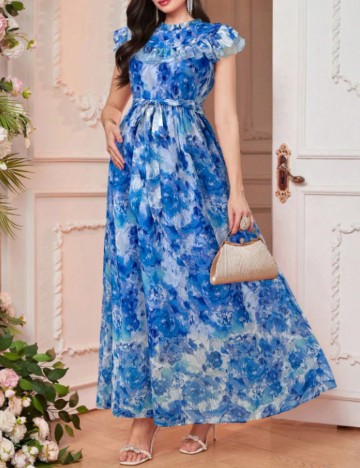 Rochie maxi Shein, albastru