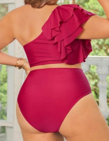 Costum de baie Shein, roz