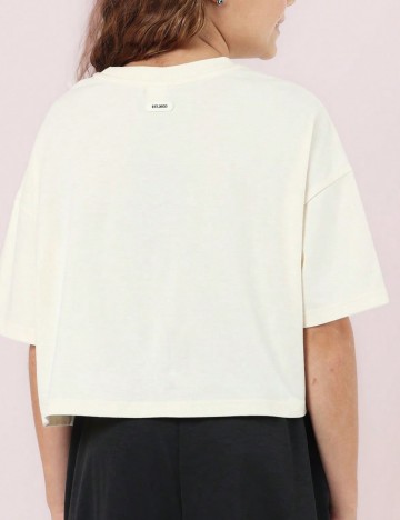 Tricou Shein, crem