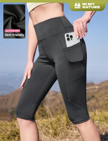 Pantaloni scurți Shein, negru