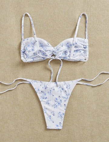 Set costum de baie Shein, mix culori