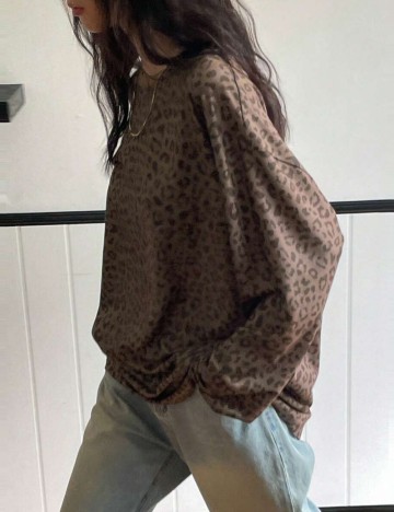 Bluză Shein, animal print