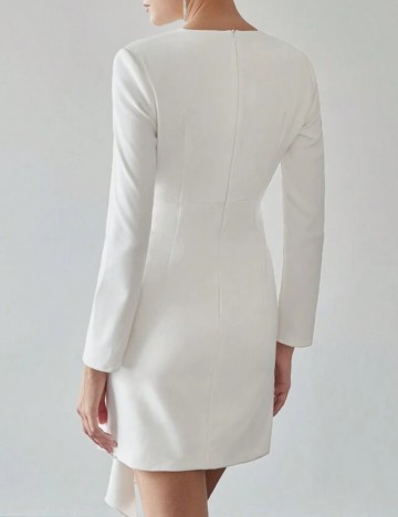 Rochie mini MOTF by Shein, alb