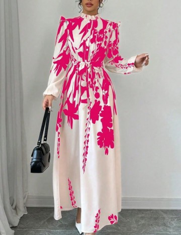 Rochie midi Shein, mix culori