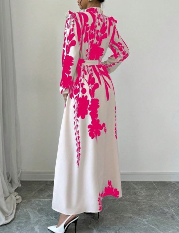 Rochie midi Shein, mix culori