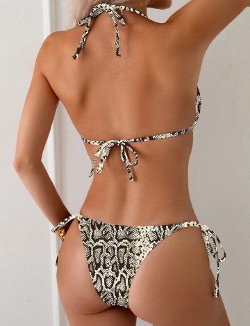 Costum de baie Shein, mix culori