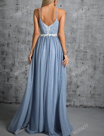 Rochie de ocazie Shein, albastru