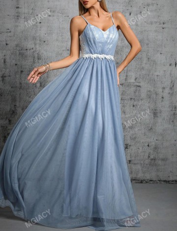 Rochie de ocazie Shein, albastru