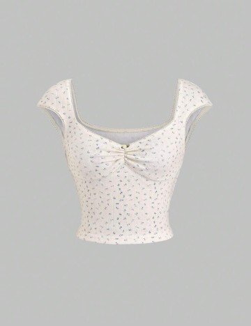 Tricou Shein, crem
