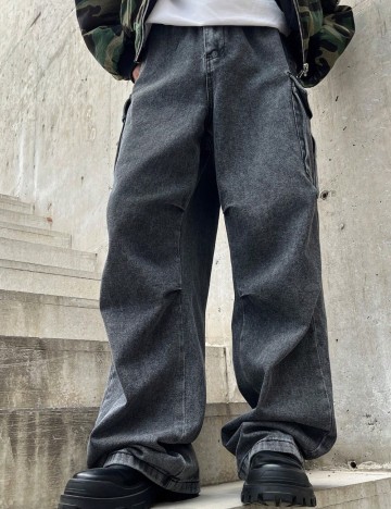 Jeans MANFINITY by Shein, gri