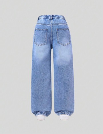 Jeans Shein, albastru