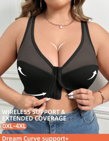 Sutien Shein Curve+, negru