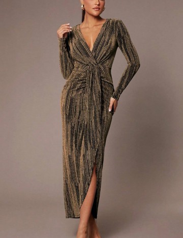 Rochie maxi Shein, mix culori