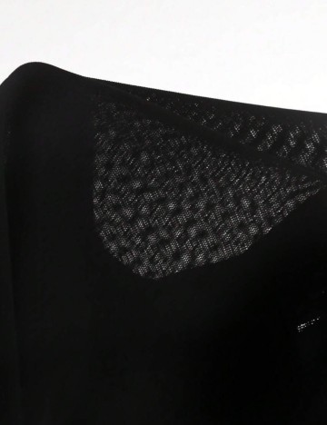 Fustă maxi Shein Curve+, negru