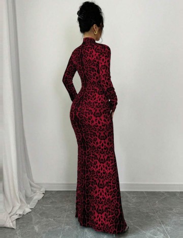 Rochie maxi Shein, roșu