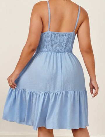 Rochie mini Shein Curve+, albastru