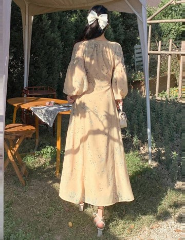 Rochie maxi DAZY by Shein, bej